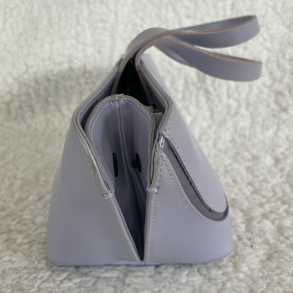 Furla Leather Shoulder Bag, Light Purple - Picture 5 of 10